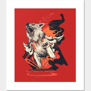 Dark Okami Posters and Art